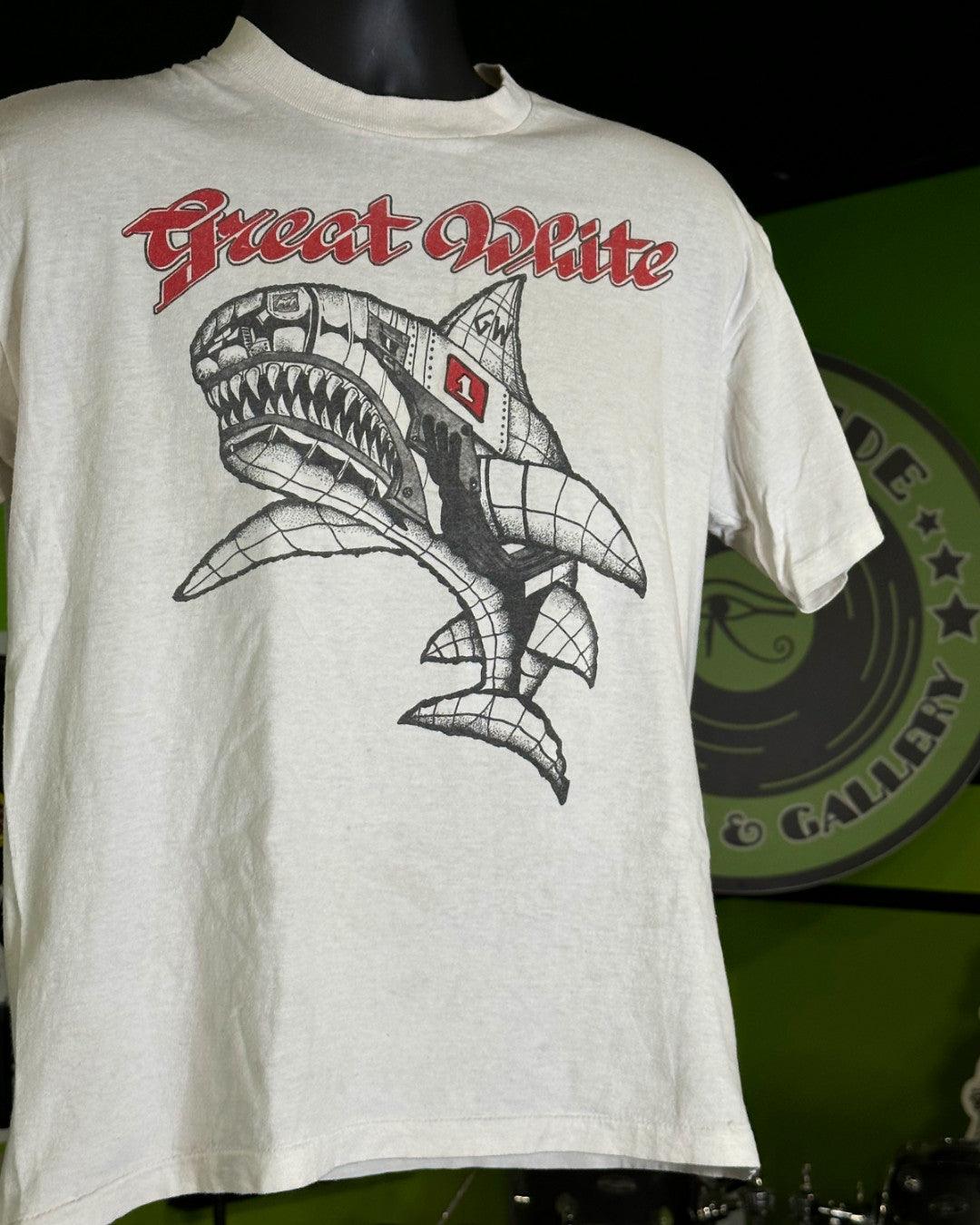 Great white best sale band t shirt