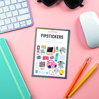 Classic Clicks & Circuits Stickers