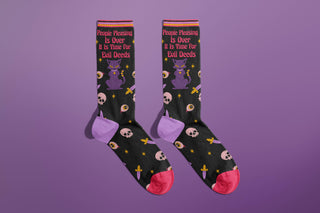 People Pleasing Is Over Socks (funny socks, funny gift