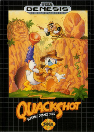 QuackShot: Starring Donald Duck (In Box, No Manual)