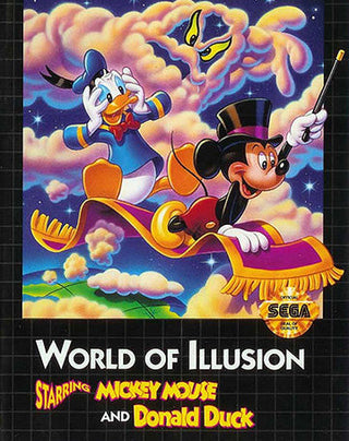World of Illusion: Starring Mickey Mouse & Donald Duck (In Box w/Manual)