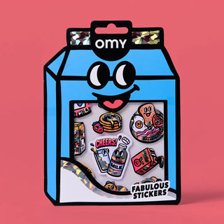 OMY Big Milk Stickers