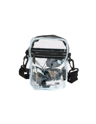 Fydelity Small Crossbody Shoulder Bag | Stadium Ready Clear