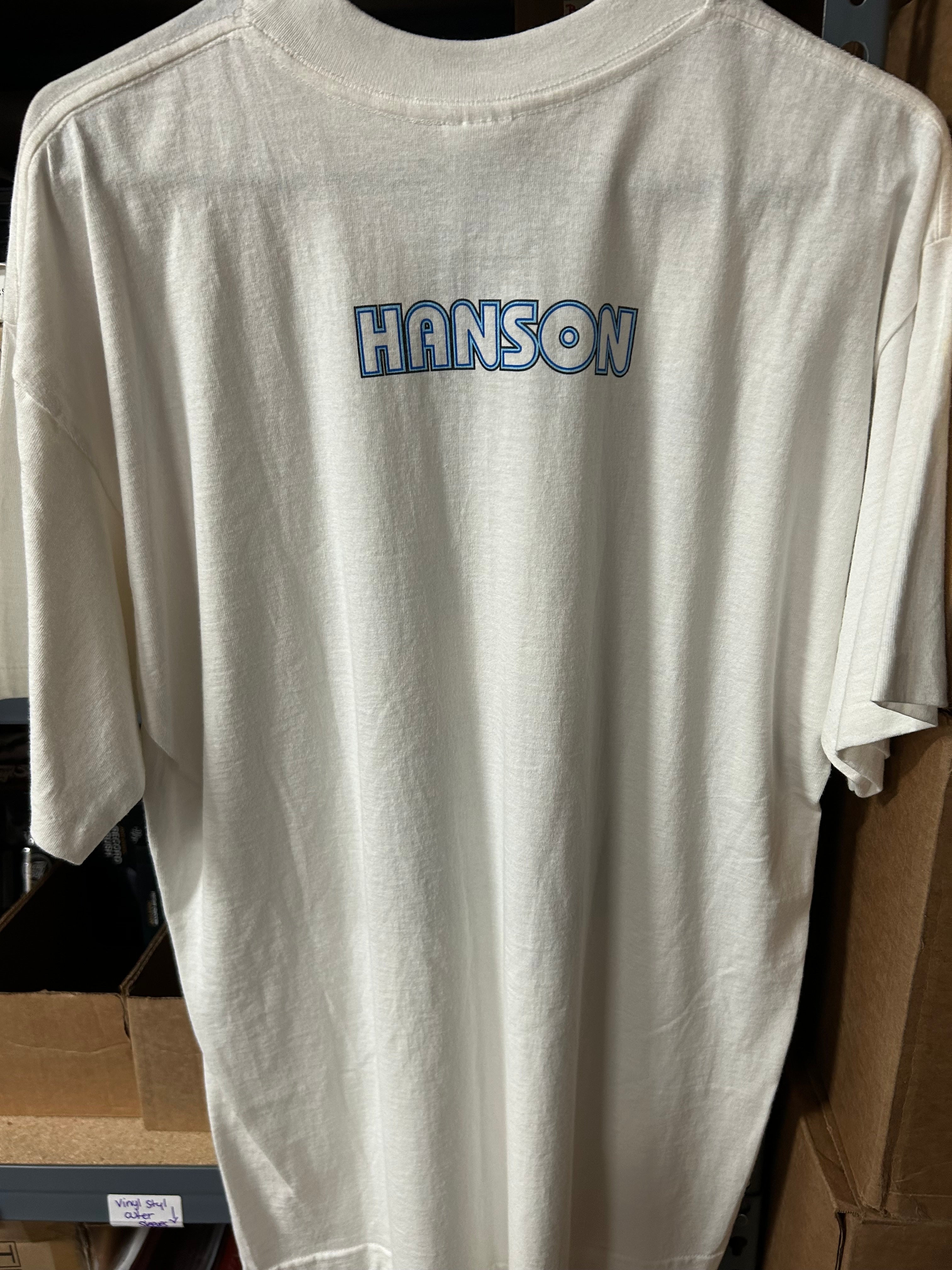 Hanson 1997 Logo T-Shirt, White, L