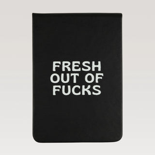 Fresh Out Of F*cks Leatherette Pocket Journal