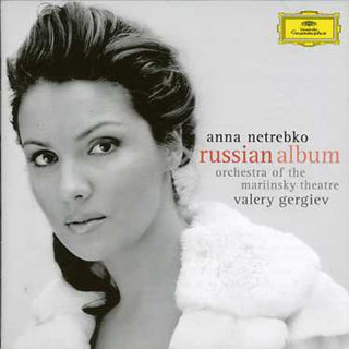 the album cover for Anna Netrebko - Russian Album
