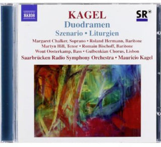 the album cover for Margaret Chalker - Szenario Duodramen Liturgien