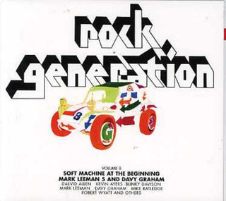 the album cover for Soft Machine At The Beginni - Vol. 8-Soft Machine at the Beginning