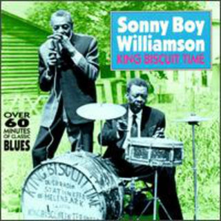 the album cover for Sonny Boy Williamson - King Biscuit Time