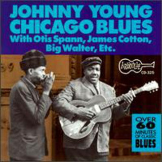 the album cover for Johnny Young - Chicago Blues