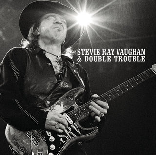 the album cover for Stevie Ray Vaughan - The Real Deal: Greatest Hits, Vol. 1