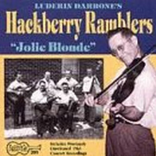 the album cover for Hackberry Ramblers - Jolie Blonde