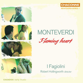 the album cover for Fagiolini, I - Flaming Heart