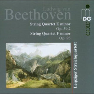 the album cover for L.V. Beethoven - String Quartet