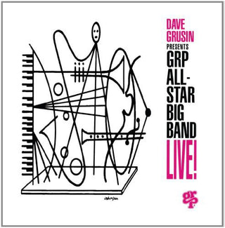 the album cover for Grp All-Star Big Band - GRP All Star Big Band Live