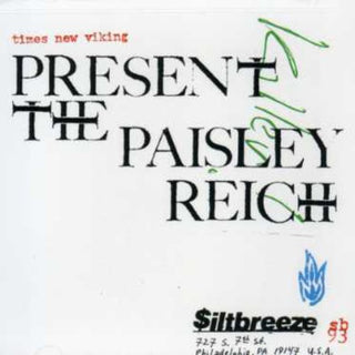 the album cover for Times New Viking - The Paisley Reich