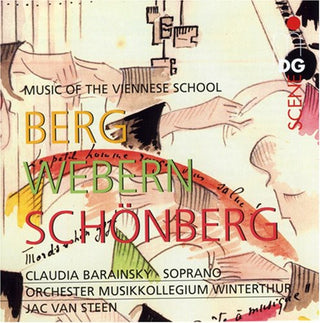 the album cover for A. Schonberg - Music of the Second Viennese School