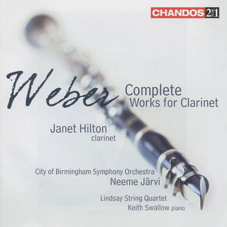 the album cover for Janet Hilton - Complete Clarinet Works
