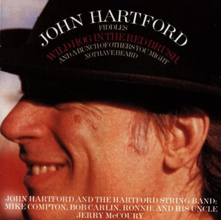 the album cover for John Hartford - Wild Hog In The Red Brush