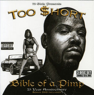 the album cover for Too $hort - Bible Of A Pimp: 25 Year Anniversary [PA]