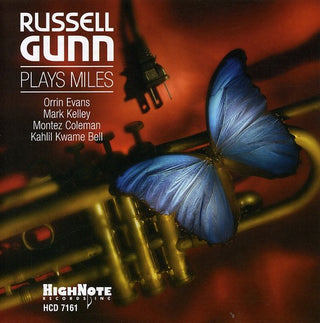 the album cover for Russell Gunn - Russell Gunn Plays Miles