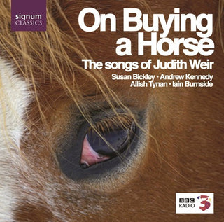the album cover for Susan Bickley - On Buying a Horse