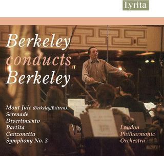 the album cover for Sir Lennox Berkeley - Orchestral Music