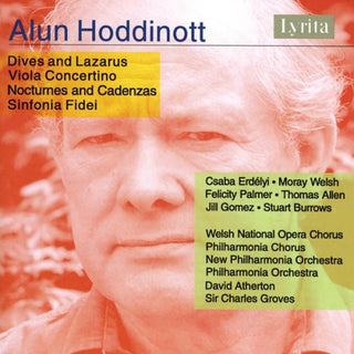 the album cover for A. Hoddinott - Orchestral Works
