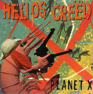the album cover for Helios Creed - Planet X