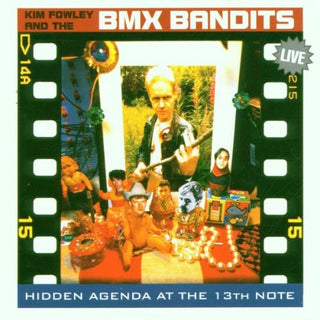 the album cover for Kim Fowley & Bmx Bandits - Hidden Agenda
