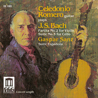 the album cover for Celedonio Romero - Violin Partita 2