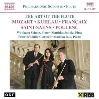 the album cover for Wolfgang Schulz - Art of the Flute / Various
