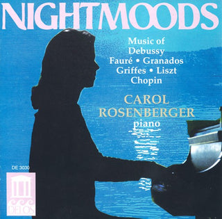the album cover for Carol Rosenberger - Night Moods