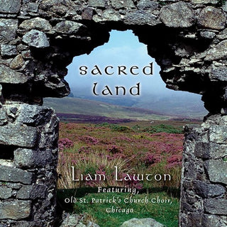 the album cover for Liam Lawton - Sacred Land