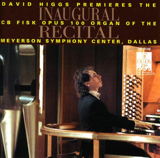 the album cover for DAVID HIGGS - Inaugural Recital