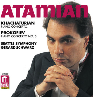 the album cover for Khachaturian/Prokofiev - Piano Concerto
