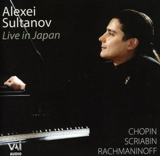 the album cover for Alexei Sultanov - Live in Japan