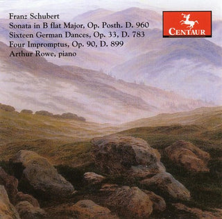the album cover for Arthur Rowe - Sixteen German Dances