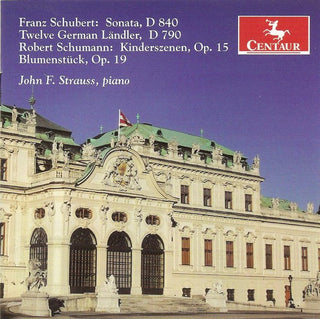 the album cover for John F. Strauss - Kinderszenen