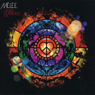 the album cover for Melee - Devils & Angels