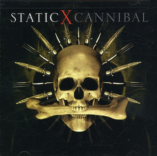 the album cover for STATIC-X - Cannibal