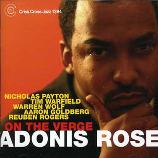 the album cover for Adonis Rose Sextet - On the Verge