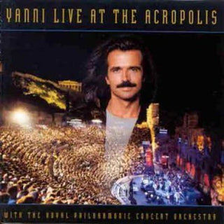 the album cover for Yanni - Live At The Acropolis [Import]