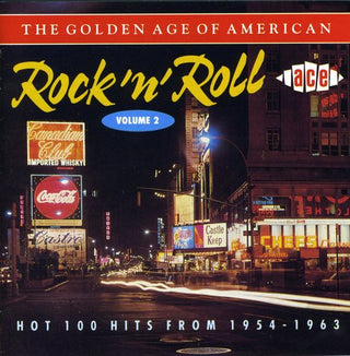 the album cover for Golden Age Of American Rock n Roll - Golden Age of American Rock N Roll 2 Hot 100 Hits From 1954-1963 / Various