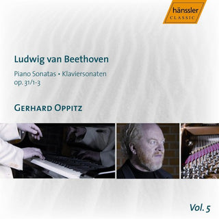 the album cover for Gerhard Oppitz - Piano Sonatas 16 17 18