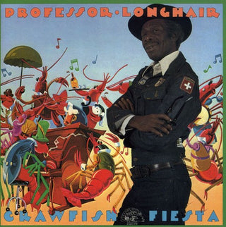 the album cover for Professor Longhair - Crawfish Fiesta