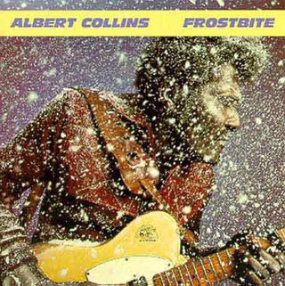 the album cover for Albert Collins - Frostbite