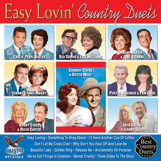 the album cover for Easy Lovin Country Duets - Easy Lovin: Country Duets