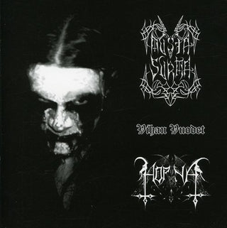 the album cover for Horna/Musta Surma - Viha Vuodet