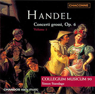the album cover for Simon Standage - Concerti Grossi Op. 6